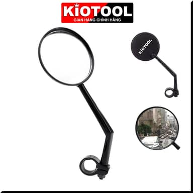 Gương xe đạp cầu lồi Kiotool 360 độ linh hoạt