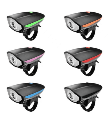 ĐÈN XE ĐẠP CỔ KIOTOOL – ĐÈN LED SIÊU SÁNG, CÒI CẢNH BÁO ÂM THANH LỚN, PIN SẠC USB, CHỐNG NƯỚC HIỆU QUẢ