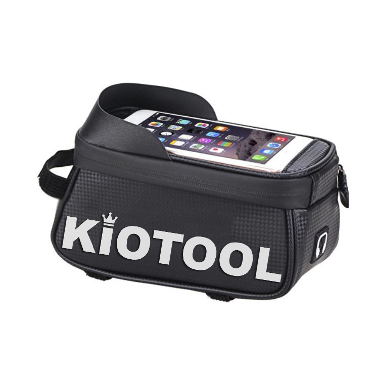 Túi xe đạp Kiotool treo gắn sườn xe chống nước cao cấp 4