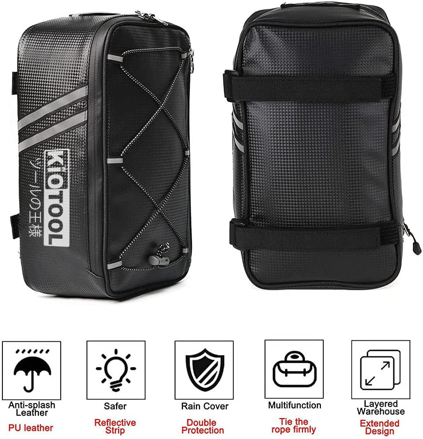 Túi xe đạp gác baga Kiotool chống nước 4l 3