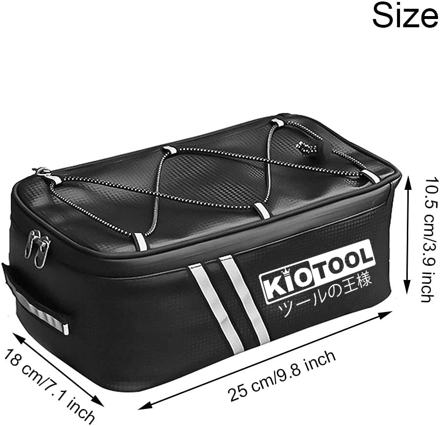Túi xe đạp gác baga Kiotool chống nước 4l 7