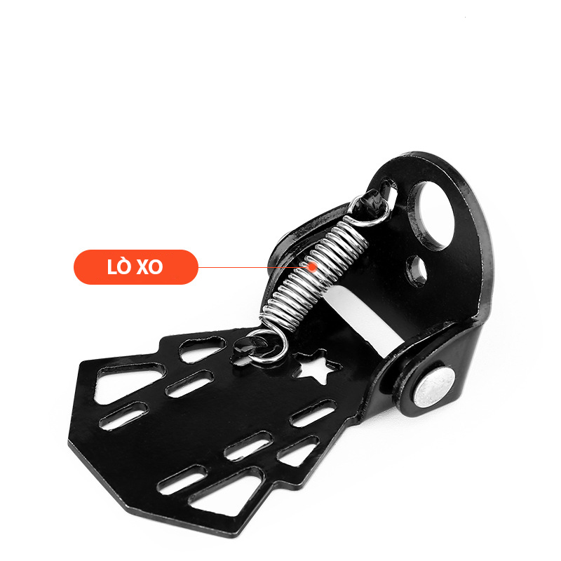 Giá để chân sau xe đạp Kiotool chịu tải gấp gọn bộ 2 chiếc 6