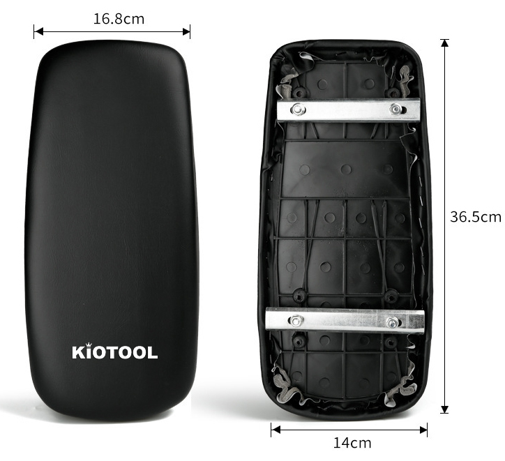 Đệm lót yên sau xe đạp Kiotool êm ái bền đẹp không thấm nước 6