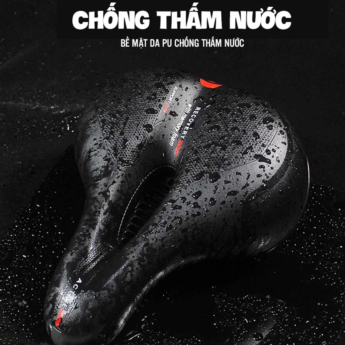 Yên xe đạp Kiotool êm ái chống nước phù hợp với mọi dòng xe đạp thể thao địa hình 3