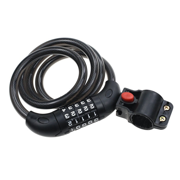 Khóa xe đạp Kiotool mật mã 5 số chống trộm 4