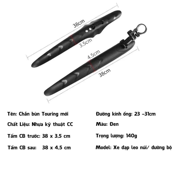Chắn Bùn Xe Đạp Giá Bình Dân Có Thật Sự Đáp Ứng Được Mọi Nhu Cầu?