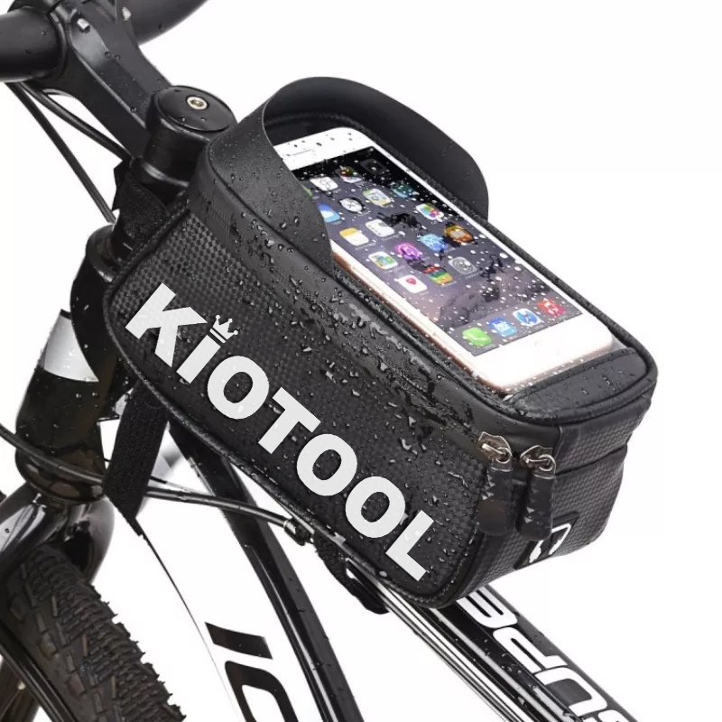 Túi xe đạp Kiotool treo gắn sườn xe chống nước cao cấp 2