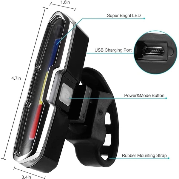 Cách sử dụng đèn hậu xe đạp mini đúng cách và hiệu quả?