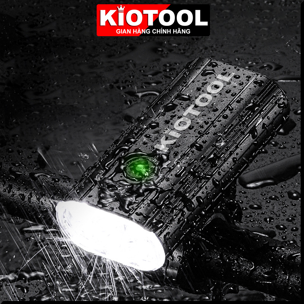 Đèn pha LED cho xe đạp KIOTOOL 2000 LM 6 LED siêu sáng pin 13 giờ có thể sạc lại qua USB 7