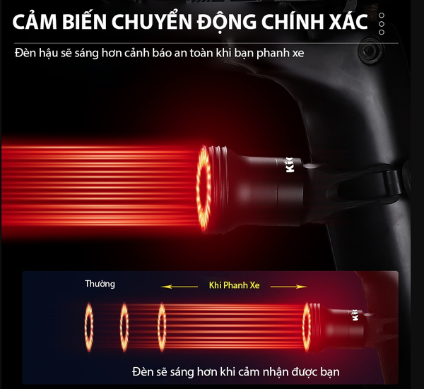 Đèn Hậu Xe Đạp Đi Mưa: An Toàn Vượt Trội Dưới Mọi Điều Kiện Thời Tiết